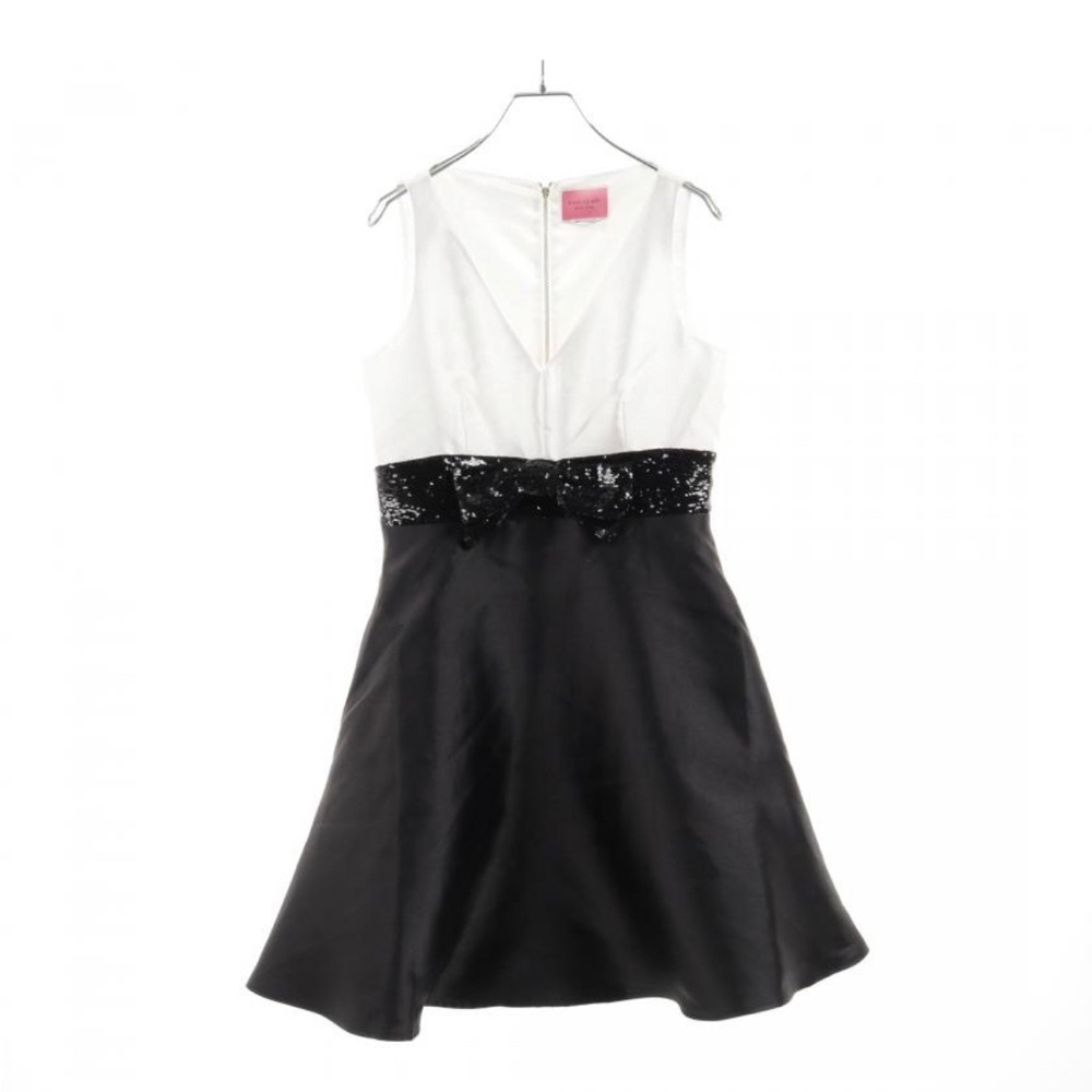 KATE SPADE 🆕 Sequin Bow Fit n Flare Dress. Size 12. - Picture 3 of 4